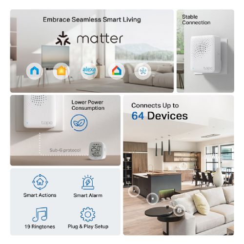 TP-LINK TAPO H100 Smart Hub z zvoncem brezžična dostopna točka