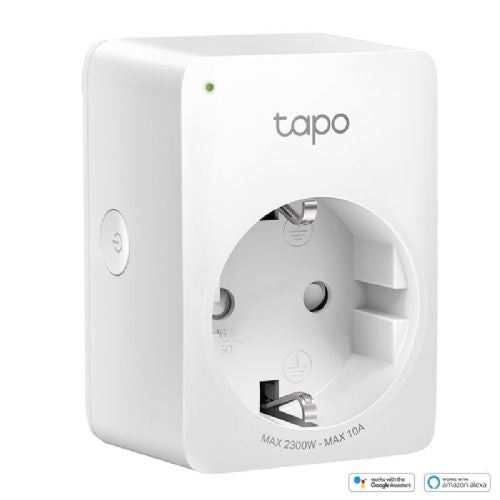 Pametna vtičnica TP-Link Tapo P100 Mini Smart, Wi-Fi, bela