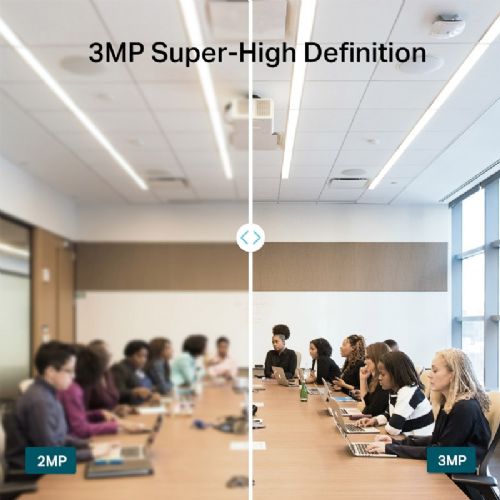 TP-LINK Vigi C230i mini 3MP (2,8 mm) IR 2K bijela DOME vanjska kamera za nadzor