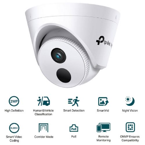 Varnostna kamera TP-Link VIGI C420I 2MP 2,8mm IR nočni vid LAN 1920x1080