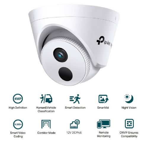 TP-LINK VIGI C440I 2.8mm IR dnevna/nočna 4MP LAN QHD nadzorna kamera
