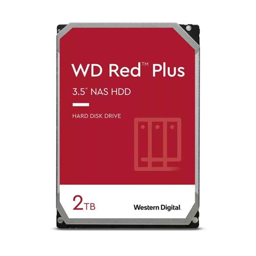 Vgradni HDD disk WD Red Plus NAS 2 TB, SATA 6 Gb/s, 3,5"