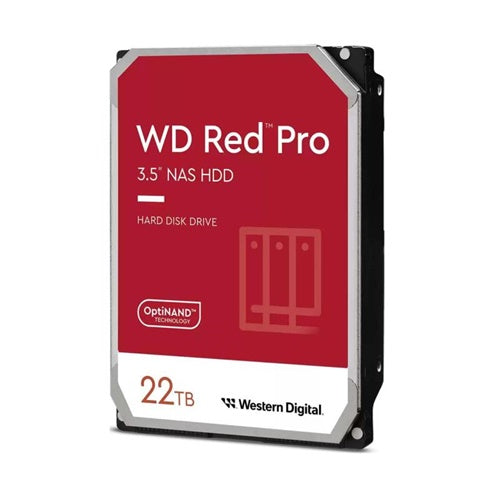 Trdi disk WD Red Pro 22 TB, SATA 6 Gb/s, 3,5"