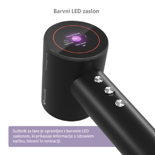 Sušilnik za lase TrueLife D9, ionizacija, difuzor, hladen zrak