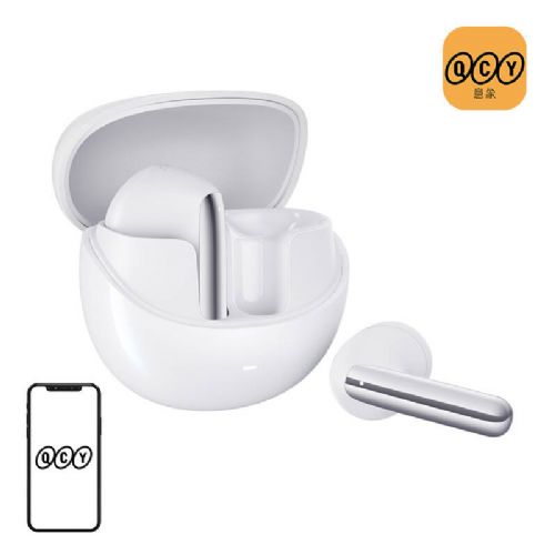 TWS slušalice QCY AilyBuds Pro HT10, ANC (bijele)