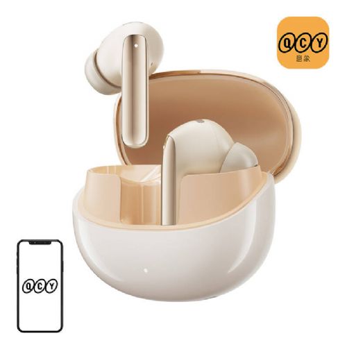 Slušalke TWS QCY MeloBuds Pro HT08, ANC (zlate)