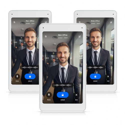 Ubiquiti UniFi Access Intercom Viewer &bull, pregledovalnik domofonov &bull, notranji &bull, 5-palčni zaslon na dotik &bull, 3-palčni paket &bull UA-Intercom-Viewer-3