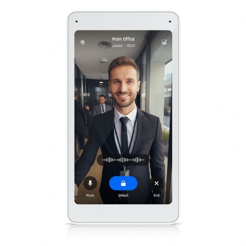 Ubiquiti UniFi Access Intercom Viewer &bull, pregledovalnik domofonov &bull, notranji &bull, 5-palčni zaslon na dotik &bull, 3-palčni paket &bull UA-Intercom-Viewer-3
