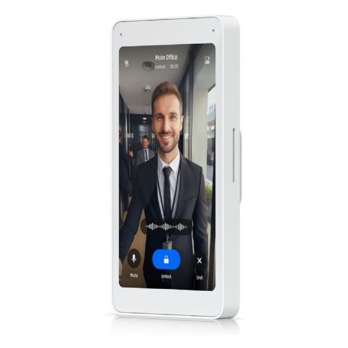 Ubiquiti UniFi Access Intercom Viewer &bull, pregledovalnik domofonov &bull, notranji &bull, 5-palčni zaslon na dotik &bull, 3-palčni paket &bull UA-Intercom-Viewer-3