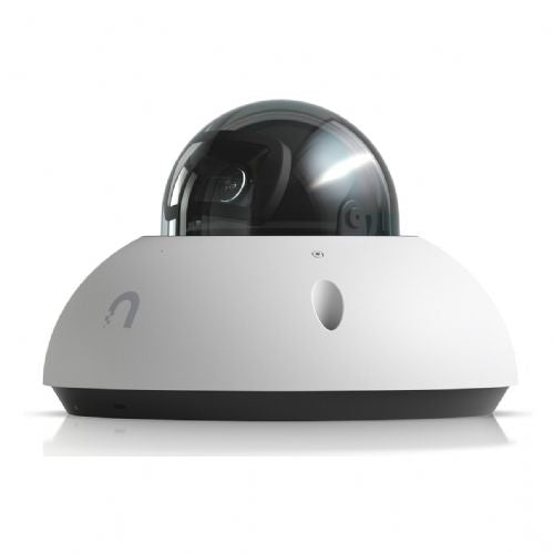 Varnostna kamera Ubiquiti UniFi G6 Dome bela, 8 MP, IP66, IR nočni vid 30 m, PoE, prepoznavanje registrske tablice