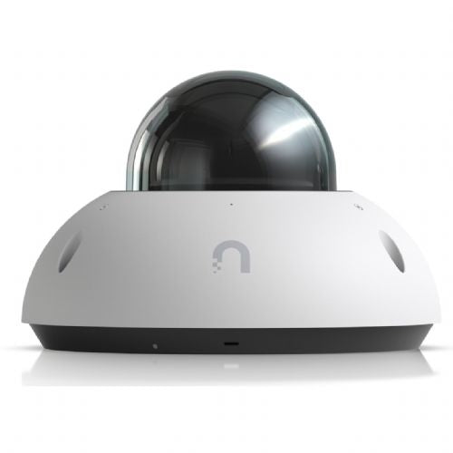 Varnostna kamera Ubiquiti UniFi G6 Dome bela, 8 MP, IP66, IR nočni vid 30 m, PoE, prepoznavanje registrske tablice