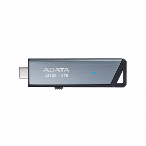 USB-ključ Adata UE800 z 2 TB (aluminij (krtačen), USB-C 3.2 (10 Gbit/s))