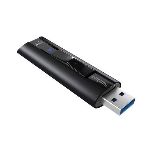 SanDisk Extreme Pro USB flash pogon od 256 GB, USB-A 3.2, crni