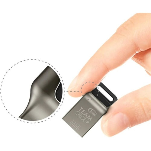 USB Team Group C162 256 GB, USB-A 3.2 Gen 1, srebrni