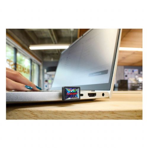 USB 256GB SanDisk Extreme Fit 256 GB, USB-C 3.2, do 400 MB/s, črn, kompatibilen z iOS/Windows/MacOS