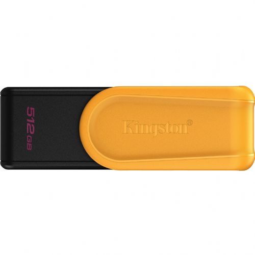 USB Kingston DataTraveler Exodia S 512 GB, USB-A 3.2 Gen 1, crno/žuti