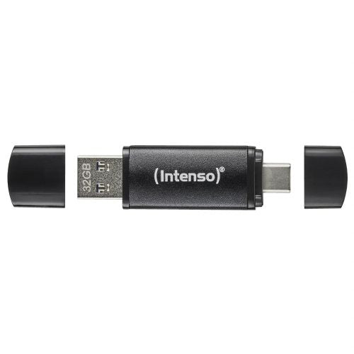 USB ključek Intenso Flex Line 256 GB (črn, USB-C in USB-A)