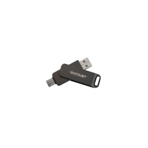 USB ključek Patriot Rage R550 1TB, USB-A in USB-C 3.2, črna