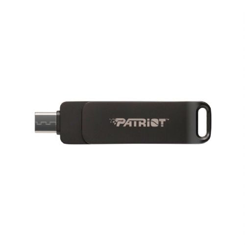USB ključek Patriot Rage R550 512GB, USB-A in USB-C 3.2, črna