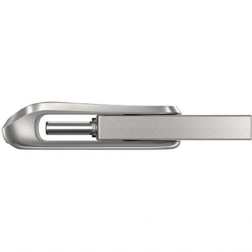 USB SanDisk Ultra Dual Drive Luxe 1 TB, USB-A 3.2 Gen 1, USB-C 3.2 Gen 1, srebrna