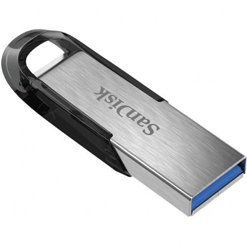 USB SanDisk Ultra Flair 512 GB, črna/srebrna