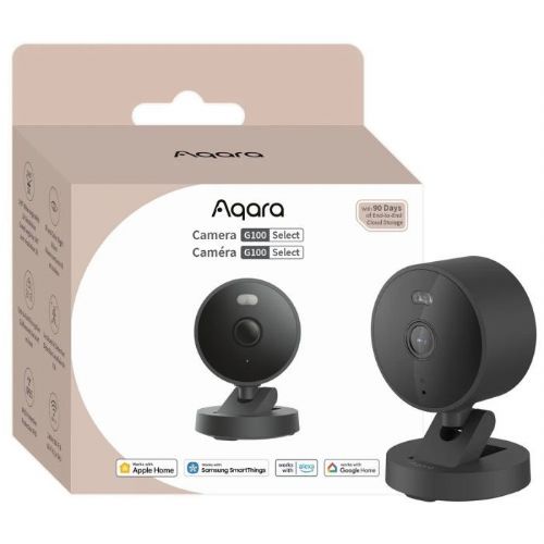 Varnostna kamera Aqara G100 črna, 3MP, IP65, Wi-Fi, dvosmerni zvok, podpora pametnemu domu
