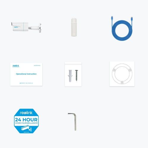 Varnostna kamera Reolink P430 4K 8MP (bela)