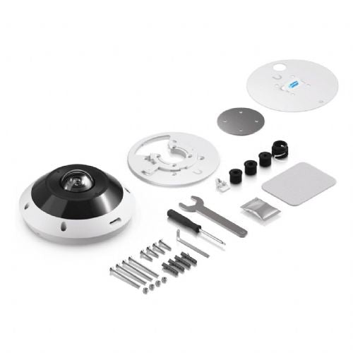 Varnostna kamera Ubiquiti G6 Pro 360 bela, 12 MP, 180° vidni kot, nočni vid, IP66, PoE