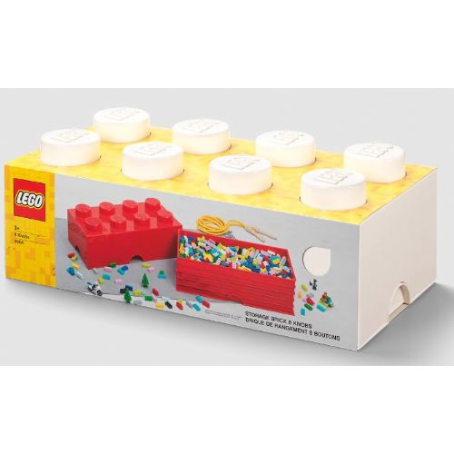 Lego®: Kutija za pohranu s 8 građevinskih blokova - bijela (40041735)
