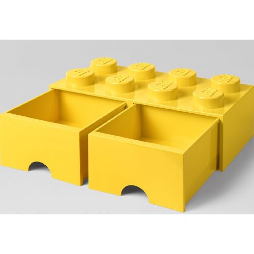 Lego®: Kutija za pohranu s blokom 8 - žuta (40061732)