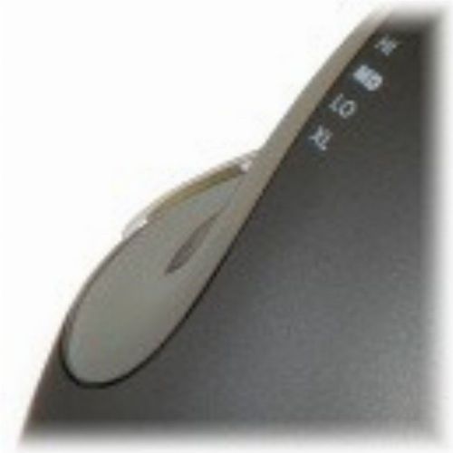 Vertikalna miška Evoluent Vertical Mouse 4 LH, 2.600 dpi, črna/siva