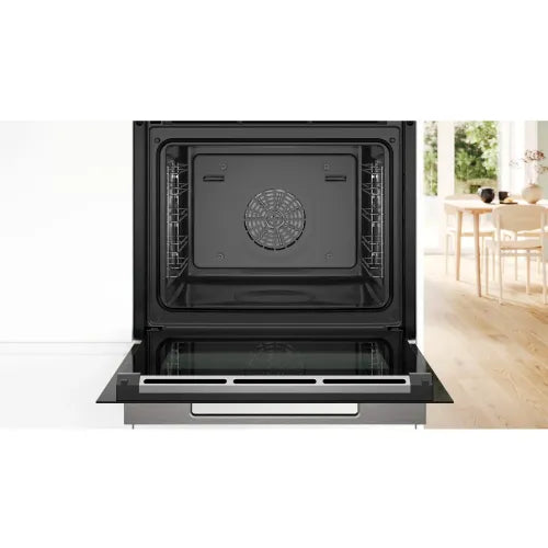 Vgradna pečica Bosch HSG7364B1, Serija 8, 60cm, črna