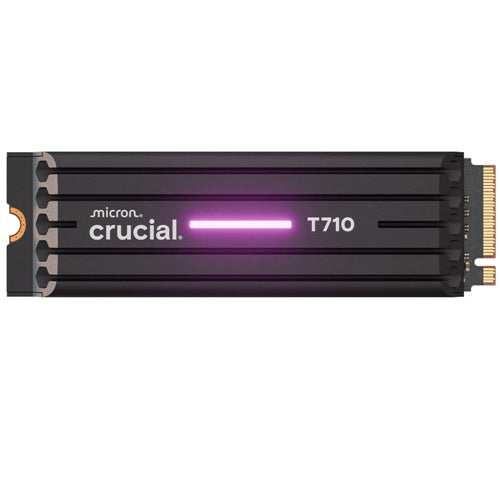 Vgradni SSD Crucial 4TB 14,5/13,8 T710 HS M.2 CRU (PCIe 5.0 x4, NVMe 2.0, M.2 2280, s hladilnikom)
