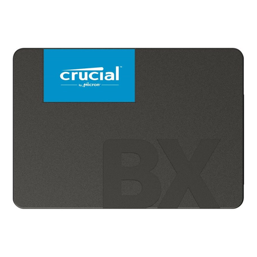 Vgradni SSD Crucial BX500 4 TB, SATA 6 GB/s, 2,5", branje 540 MB/s, pisanje 520 MB/s, črna