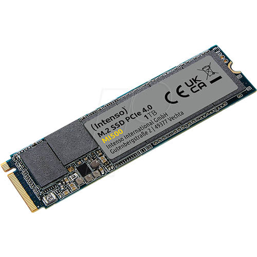 Vgradni SSD disk Intenso MI500 1 TB PCIe 4.0 x4, NVMe 1.4, M.2 2280