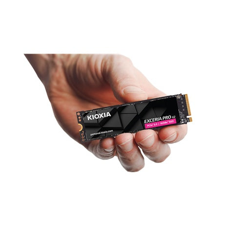 Vgradni SSD disk Kioxia Exceria Pro G2 1 TB, PCIe 5.0 x4, M.2 2280, 14.400 MB/s branje, 12.700 MB/s pisanje