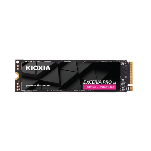 Vgradni SSD disk Kioxia Exceria Pro G2 1 TB, PCIe 5.0 x4, M.2 2280, 14.400 MB/s branje, 12.700 MB/s pisanje