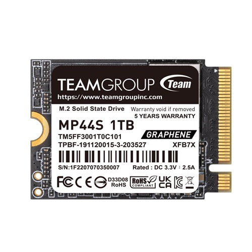 Vgradni SSD disk Team Group MP44S 1 TB PCIe 4.0 x4, NVMe, M.2 2230