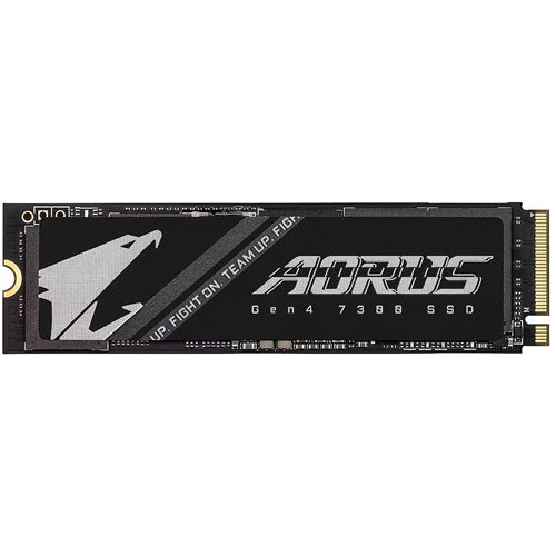 Vgradni SSD Gigabyte AORUS Gen4 7300 1 TB (črn, PCIe 4.0 x4, NVMe 1.4, M.2 2280, brez hladilnika)