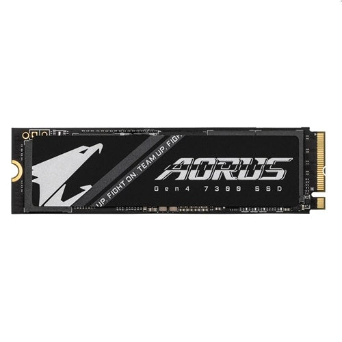 Vgradni SSD Gigabyte AORUS Gen4 7300 2 TB (črn, PCIe 4.0 x4, NVMe 1.4, M.2 2280, brez hladilnika)