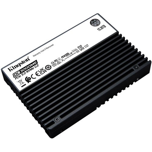 Vgradni SSD Kingston DC3000ME 3840 GB (PCIe NVMe Gen5 x4 U.2, 2,5";, AES šifriranje)