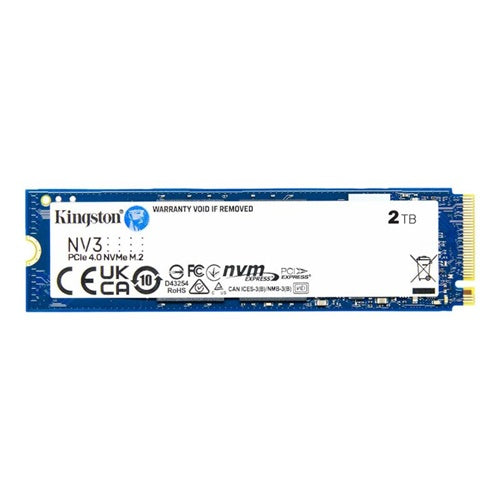 Vgradni SSD Kingston NV3 2 TB (PCIe 4.0 x4, NVMe, M.2 2280)