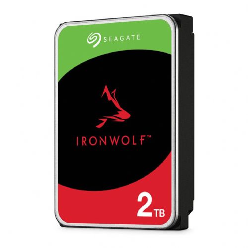 Vgradni HDD disk Seagate IronWolf NAS 2 TB CMR, 3,5", SATA 6 Gb/s, 256 MB predpomnilnika