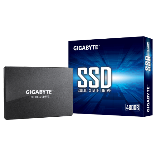Vgradni SSD Gigabyte 480 GB, SATA 6 GB/s, 2,5", črna