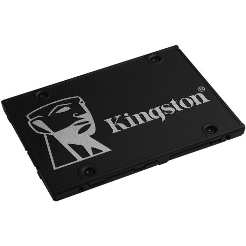 Kingston KC600 2048 GB, SATA 6 Gb/s, 2,5", interni SSD, čitanje 550 Mb/s, pisanje 520 Mb/s, crni