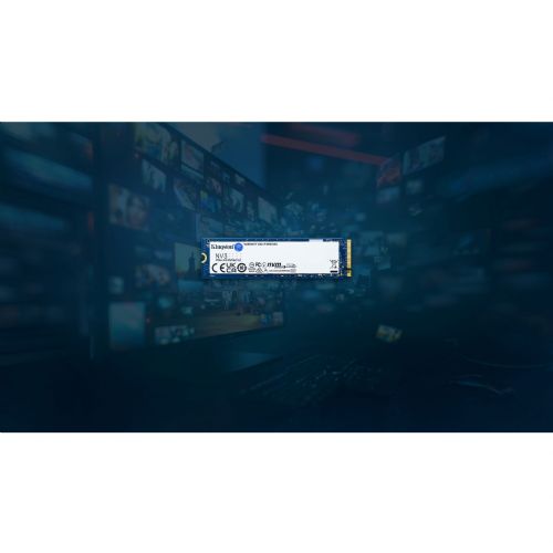 Vgradni SSD Kingston NV3 1 TB (PCIe 4.0 x4, NVMe, M.2 2280, branje 6.000 MB/s, 4.000 MB/s pisanje)