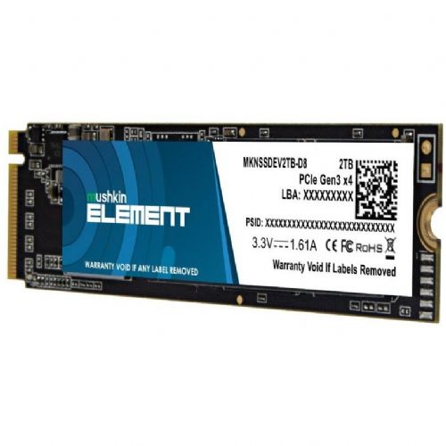 Vgradni SSD Mushkin Element 2 TB (PCIe 3.0 x4, NVMe 1.4, M.2 2280)