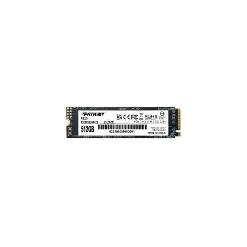 Vgradni SSD Patriot P320 512 GB (PCIe 3.0 x4, NVMe 1.3, M.2 2280)