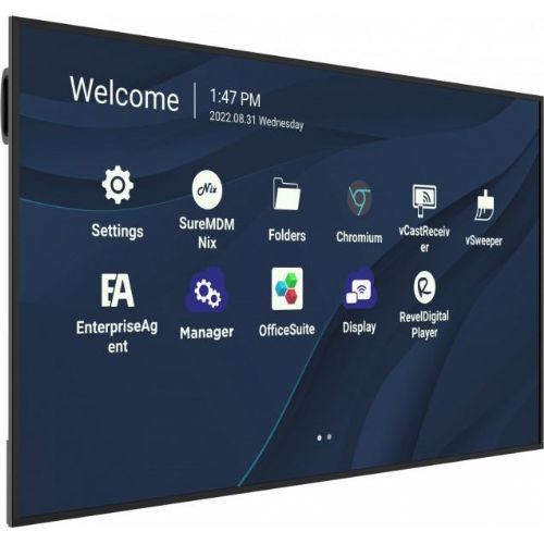 Zaslon Viewsonic CDE7530 190,5 cm (75 palcev), 16:9 HDMI/LAN/USB-C 500 nits (dostava)