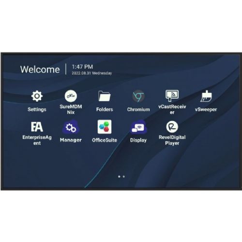 Zaslon Viewsonic CDE7530 190,5 cm (75 palcev), 16:9 HDMI/LAN/USB-C 500 nits (dostava)